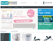 Tablet Screenshot of kocaelipromosyon.net